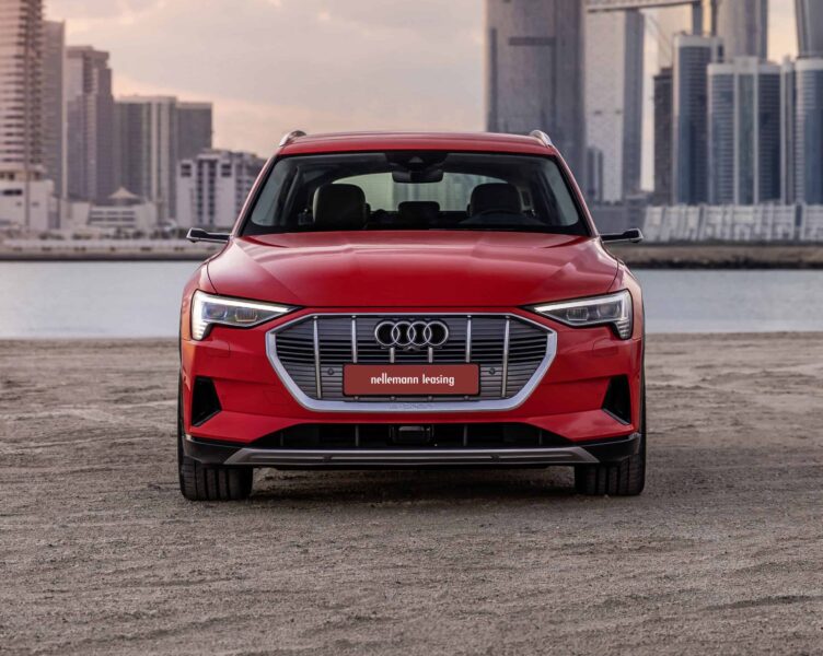 The Audi e-tron at Masdar City